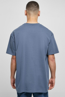 Heavy Oversized T-shirt - Vintage Blå