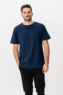 Basic Joy T-shirt - Marineblå