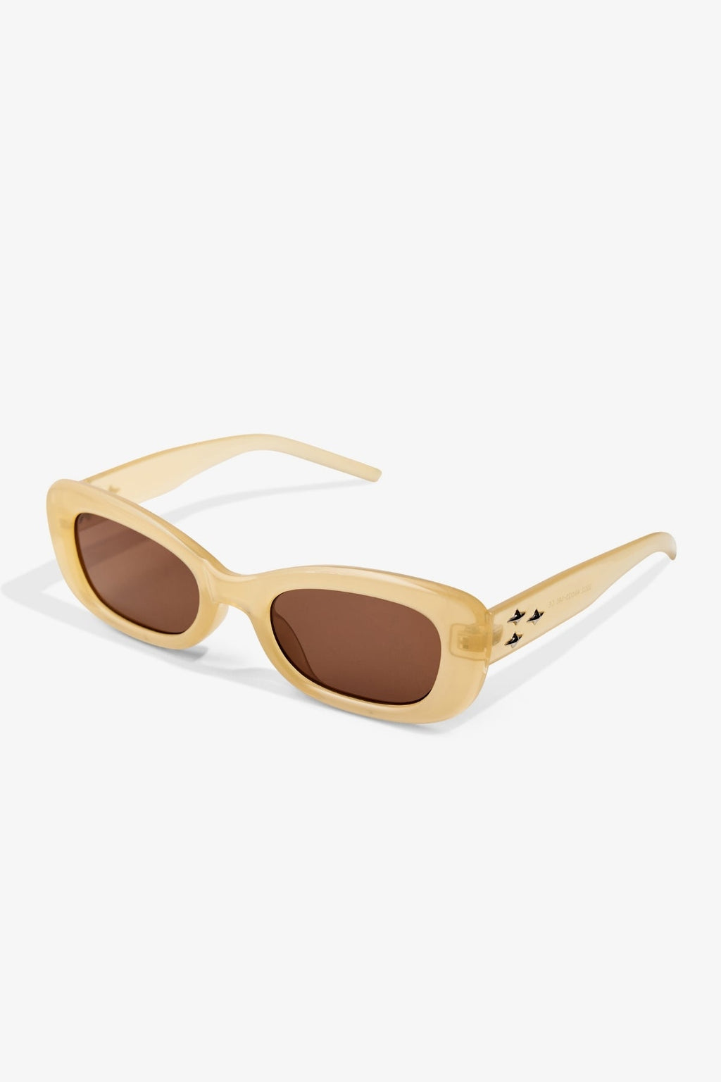 Saga Solbriller - Beige