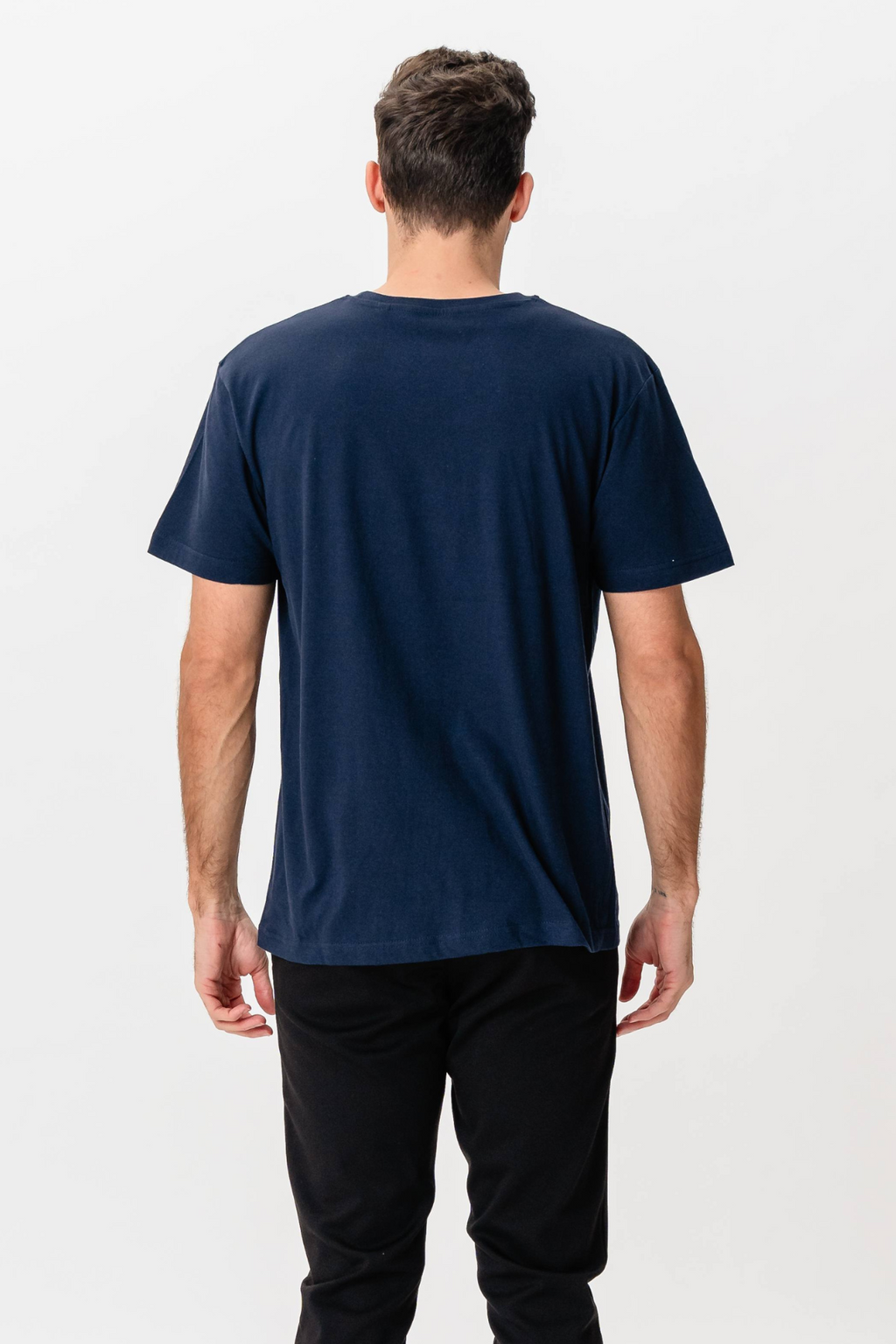 Basic Joy T-shirt - Marineblå