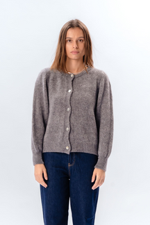 Anna Cardigan - Mørkegrå
