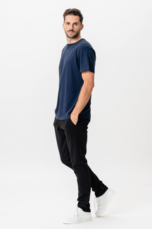 Basic Joy T-shirt - Marineblå