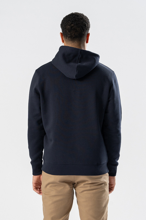 Sweatshirt Hoodie - Mørkeblå