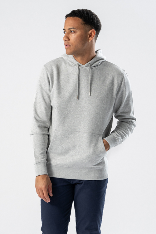 Sweatshirt Hoodie - Sten Grå