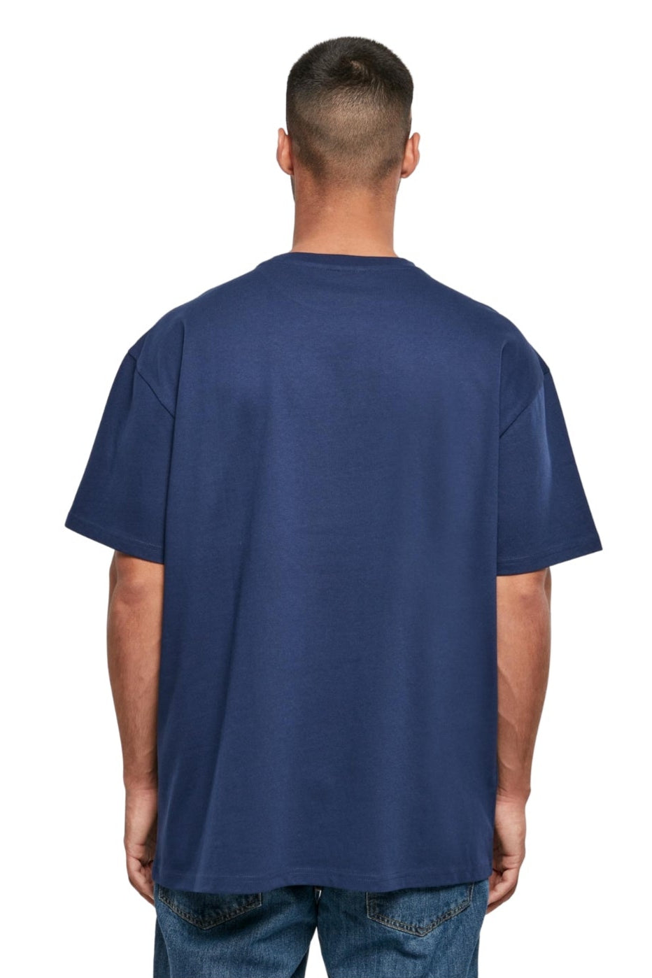 Heavy Oversized T-shirt - Mørkeblå
