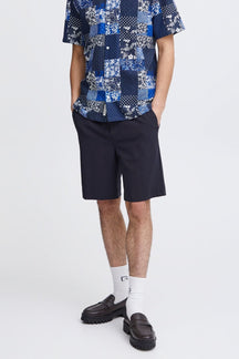 Relaxed Shorts - Marineblå