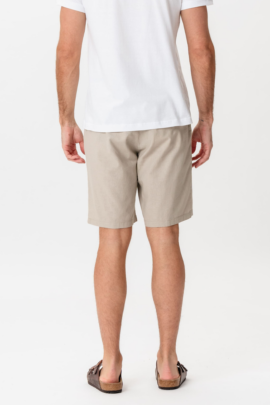 Linned Shorts - Sand