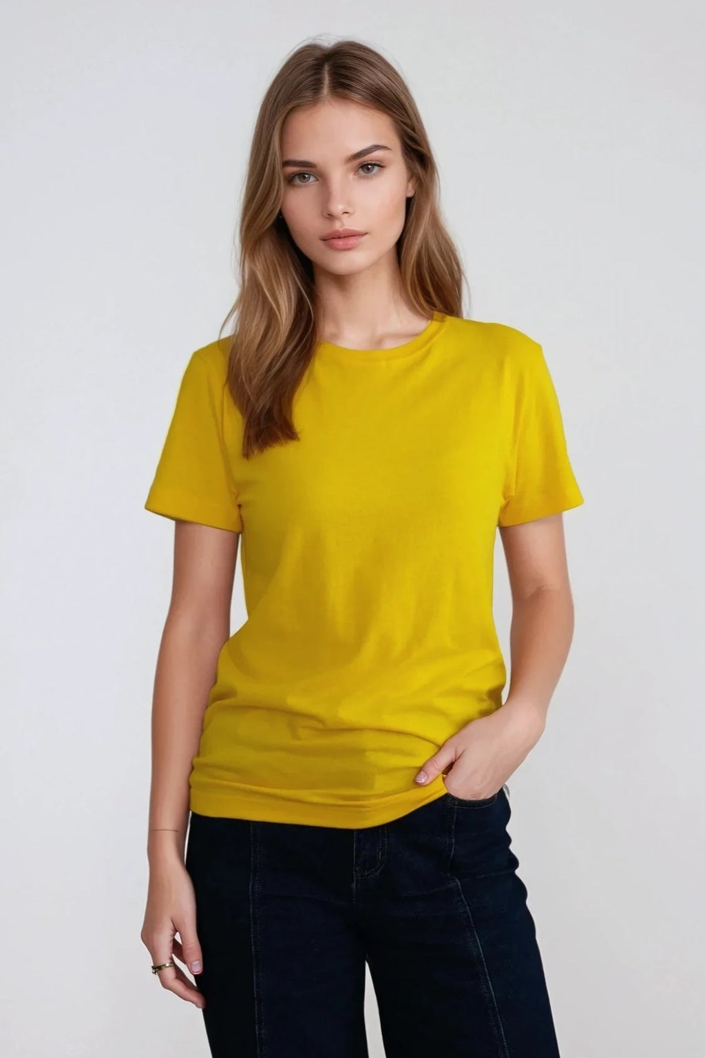 Basic Light T-shirt - Gul