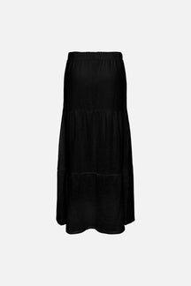 Sikka Maxi Nederdel - Sort