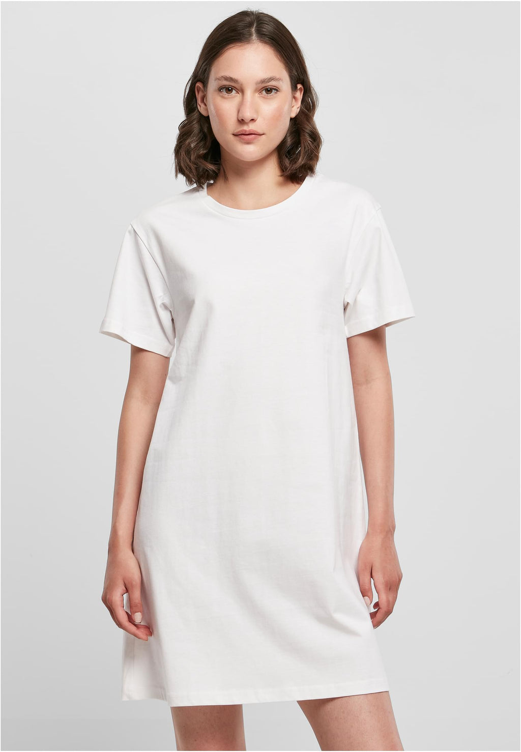 Ladies Tee Dress - White