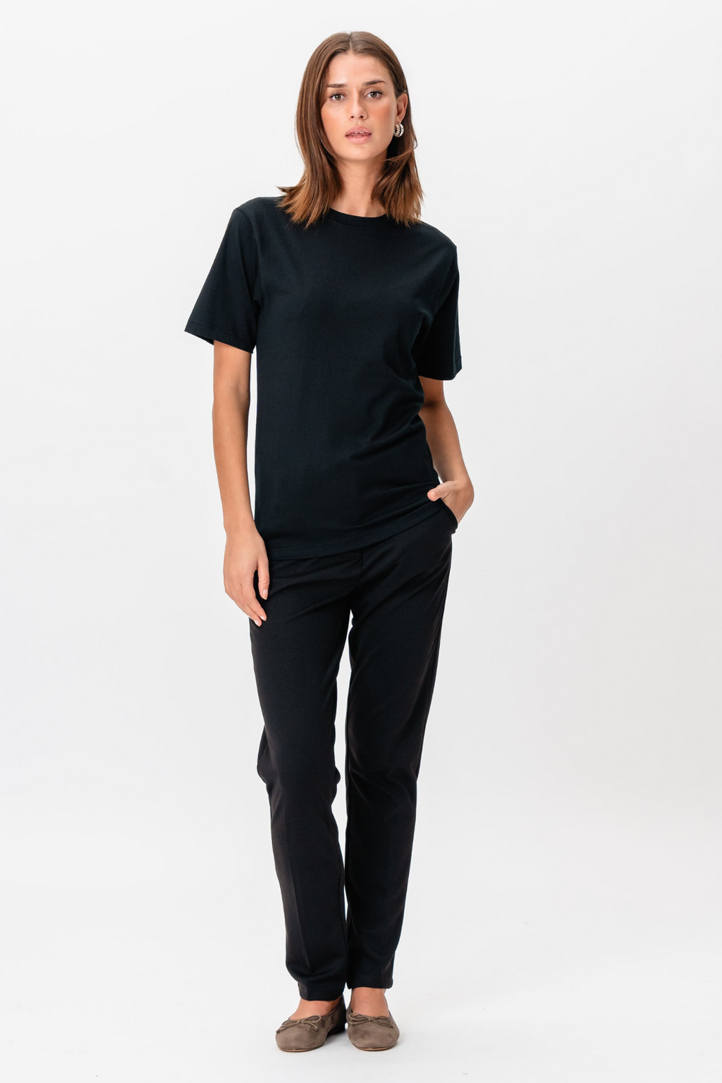 Oversized T-shirt - Sort