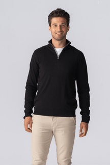 Pullover Half Zip - Sort