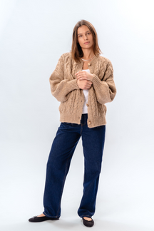 Botton Knit - Beige