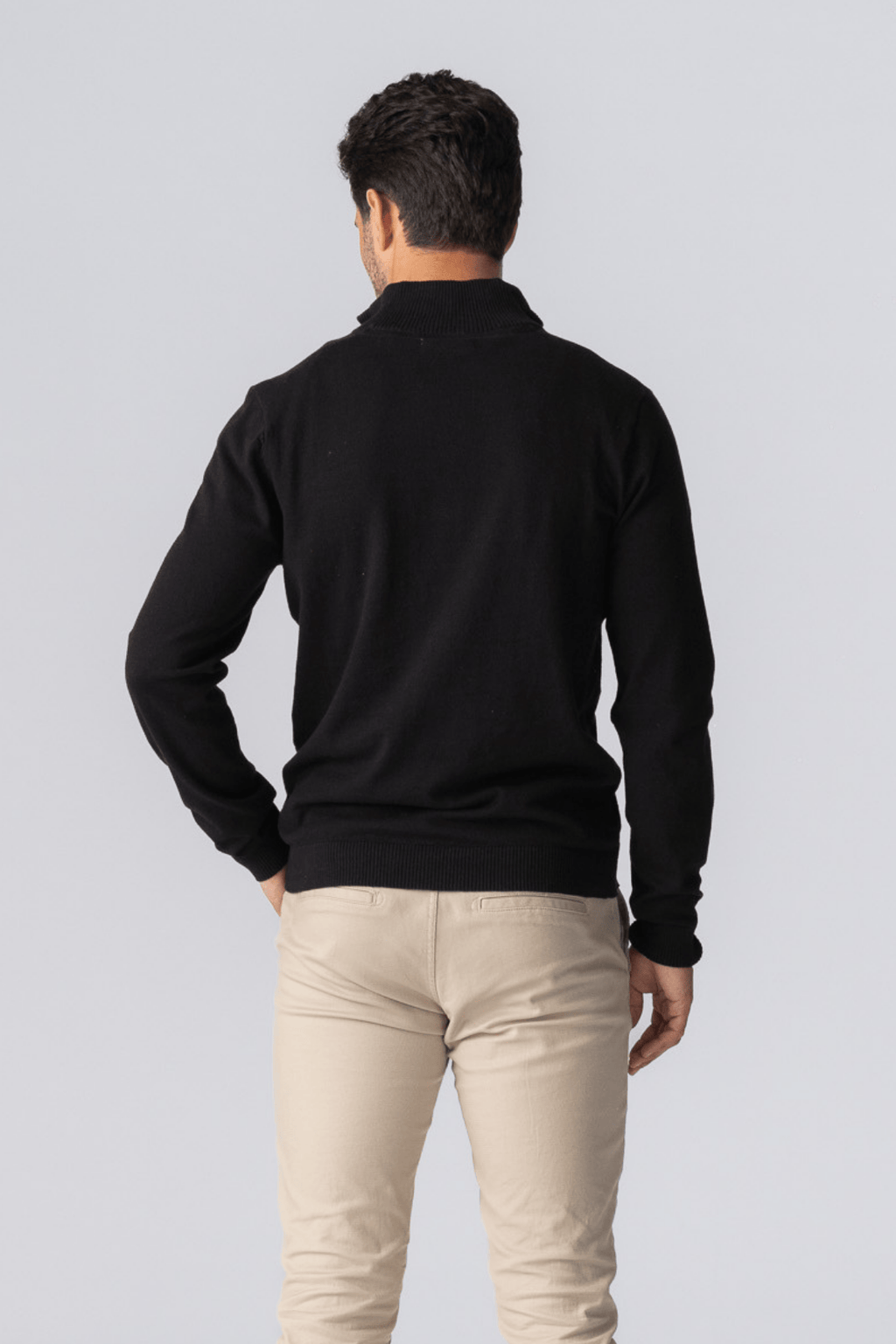 Pullover Half Zip - Sort