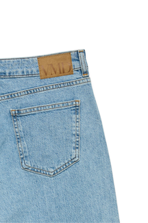 Alexis Low Waist Denim Jeans - Lys Blå Denim