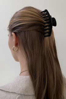 Olivia hårklemme - Mat Sort