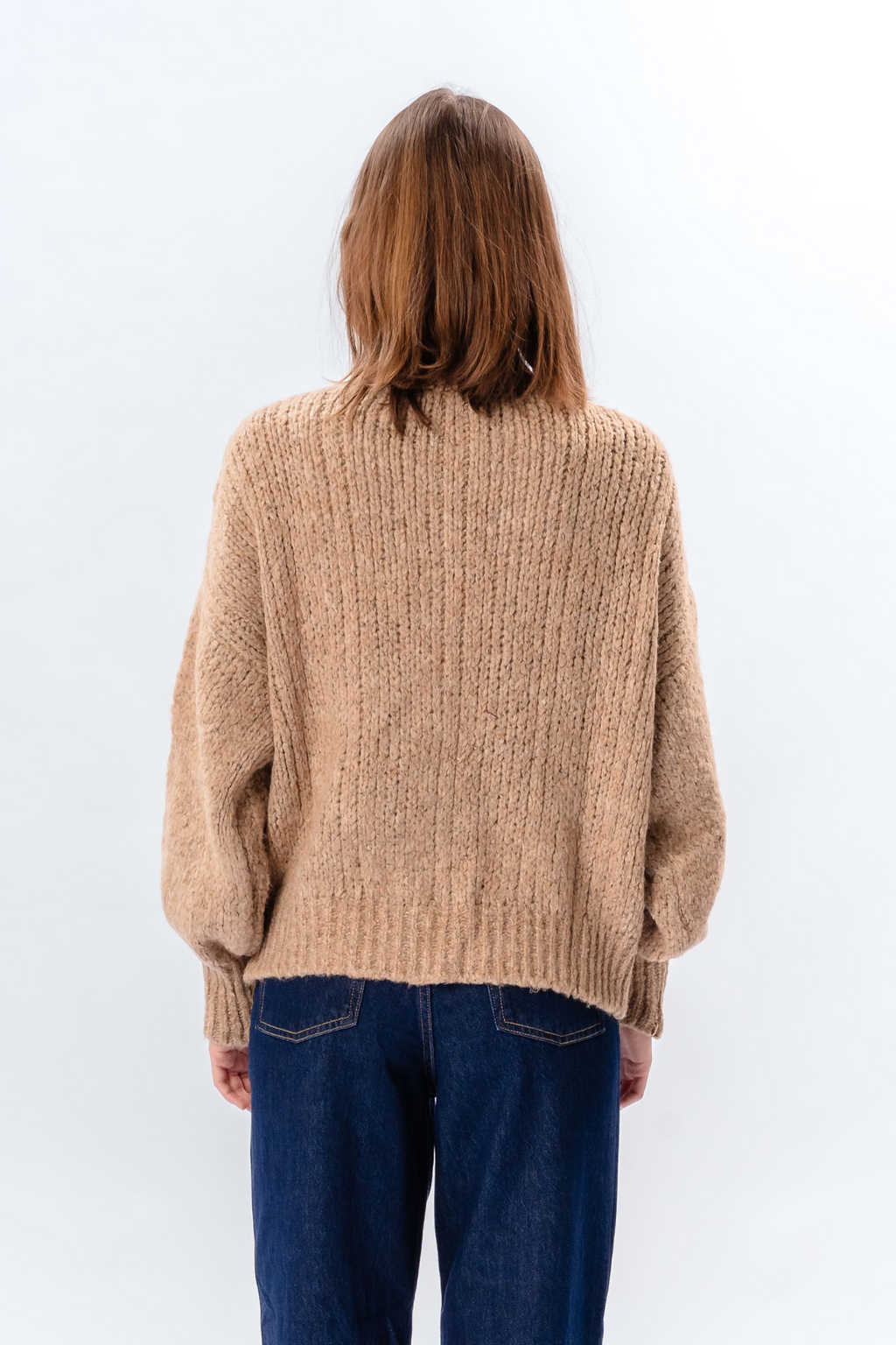 Botton Knit - Beige