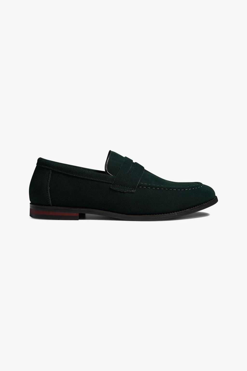 Loafers Suede - Grøn