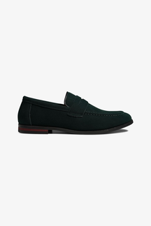 Loafers Suede - Grøn