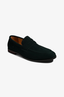 Loafers Suede - Grøn
