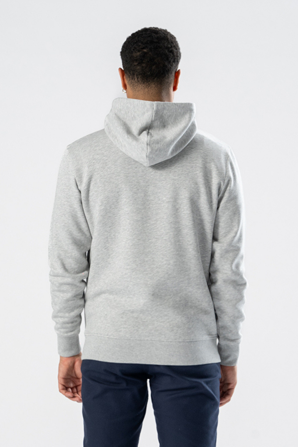Sweatshirt Hoodie - Sten Grå