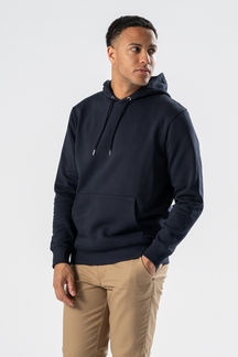 Sweatshirt Hoodie - Mørkeblå