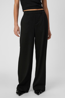 Lisa Wide Pant - Sort