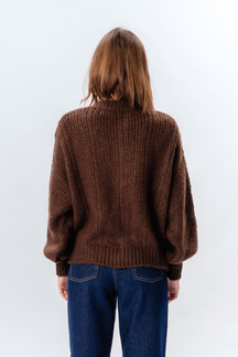 Botton Knit - Brun