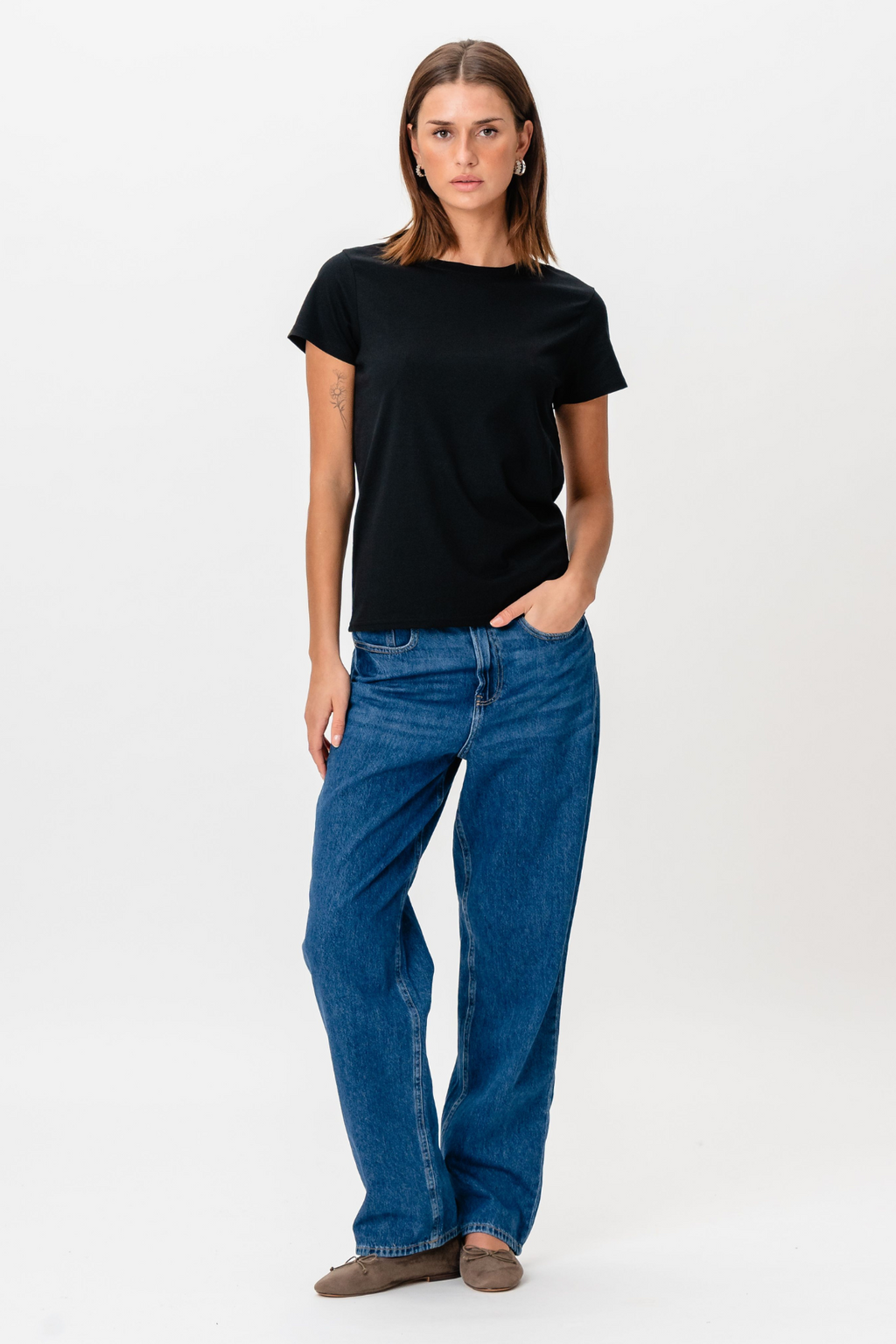 De Originale Performance Loose Jeans - Medium Blue Denim
