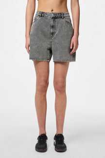 Abbi Shorts - Lysegrå Denim