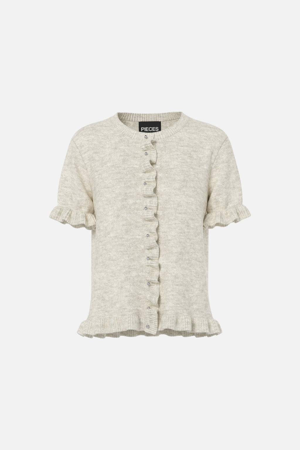 Lydia Flæse Strikcardigan - Birk