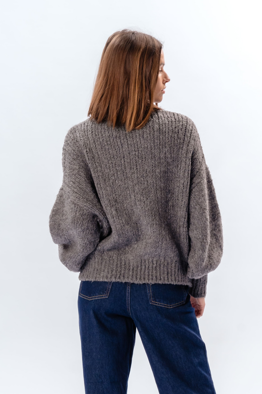 Emma Knit - Mellemgrå