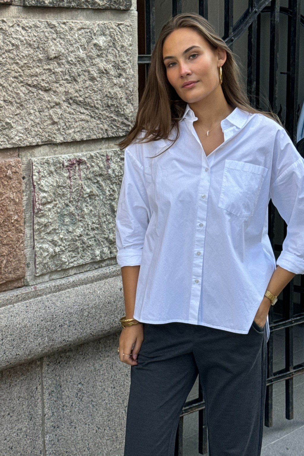 Relaxed Shirt - Hvid