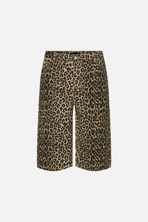 Salume Brede Denimshorts - Hvid Peber Leo
