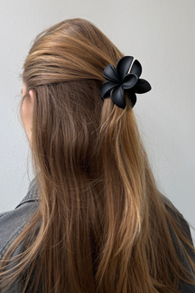 Flower Hair Clip - Sort