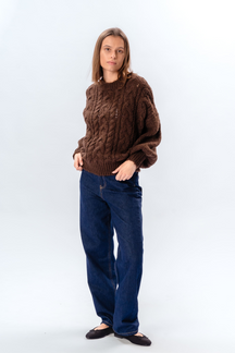 Emma Knit - Chokolade