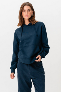 Heavy Hoodie - Heather Navy