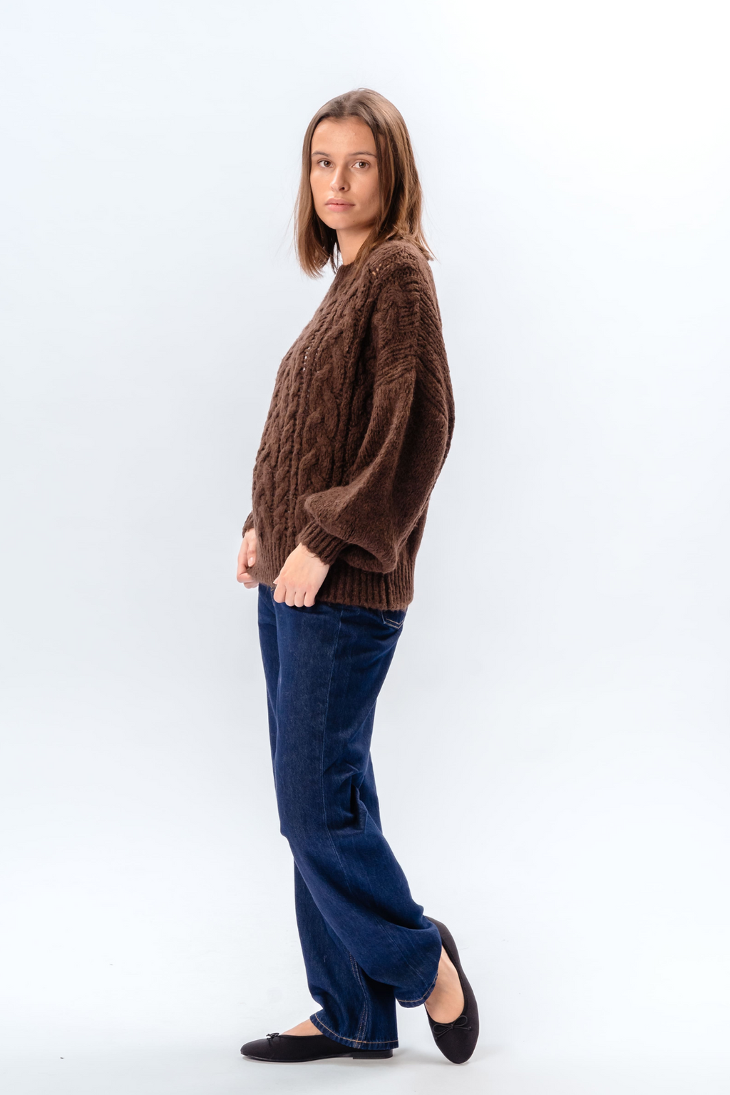 Emma Knit - Chokolade