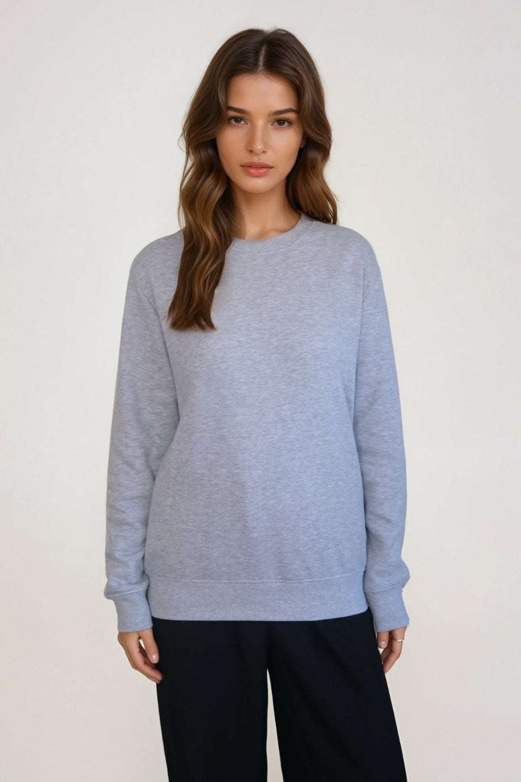 Essentiel Crewneck - Grå Melange
