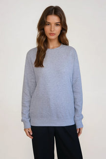 Essentiel Crewneck - Grå Melange