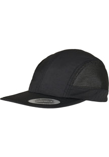 Nylon Snapback - Sort