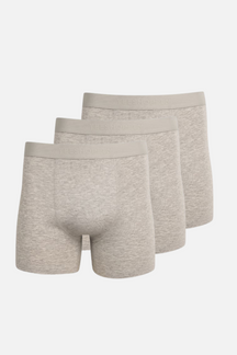 Performance Trunks Bamboo 3-Pack - Grå Melange