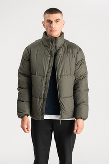 Puffer Jakke - Oliven