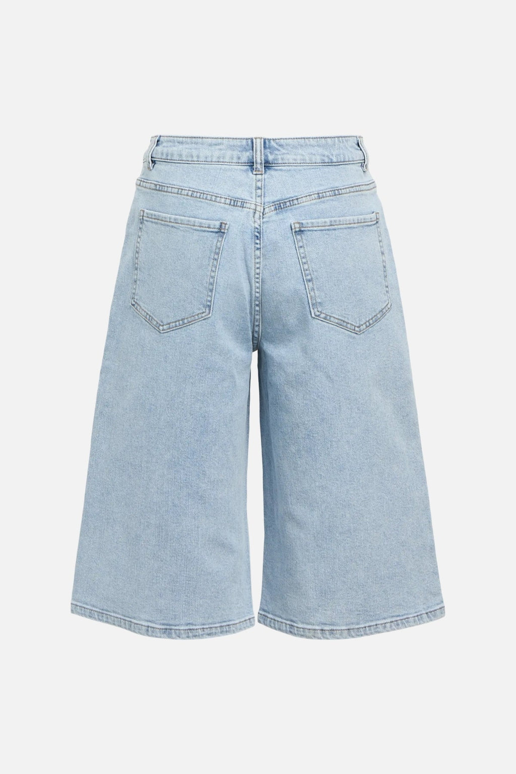 Isra Bermuda Shorts - Mellemblå Denim