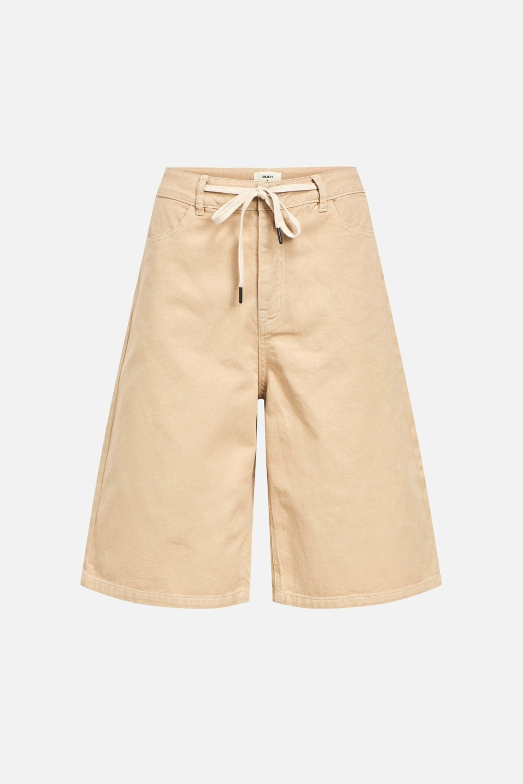 Avery Bermuda Jeans - Sandfarvet