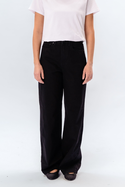 De Originale Performance Wide Jeans - Black Denim
