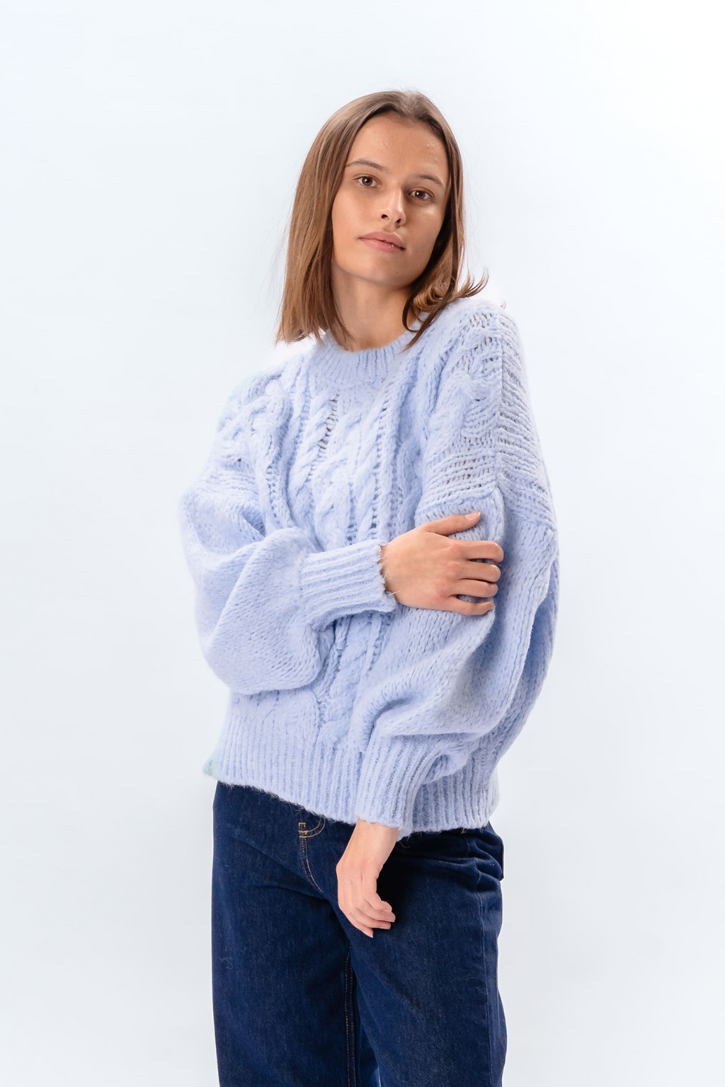 Emma Knit - Lyseblå