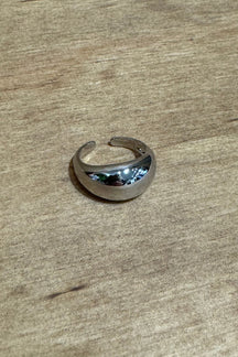 Tung Åben Ring - Sølv