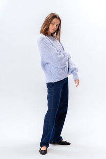 Emma Knit - Lyseblå
