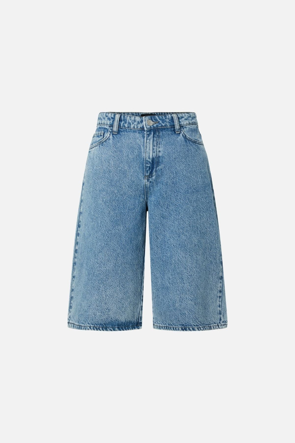 Sky Denim Jorts - Mellemblå Denim
